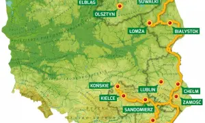 Trasa rowerowa Green Velo - odkryj piękno wschodniej Polski