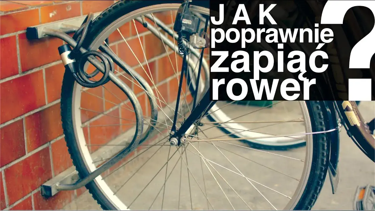 Jak przypiąć rower do stojaka, aby uniknąć kradzieży i zabezpieczyć go?