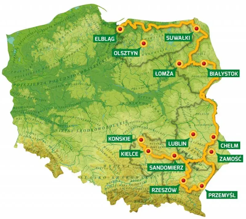 Trasa rowerowa Green Velo - odkryj piękno wschodniej Polski