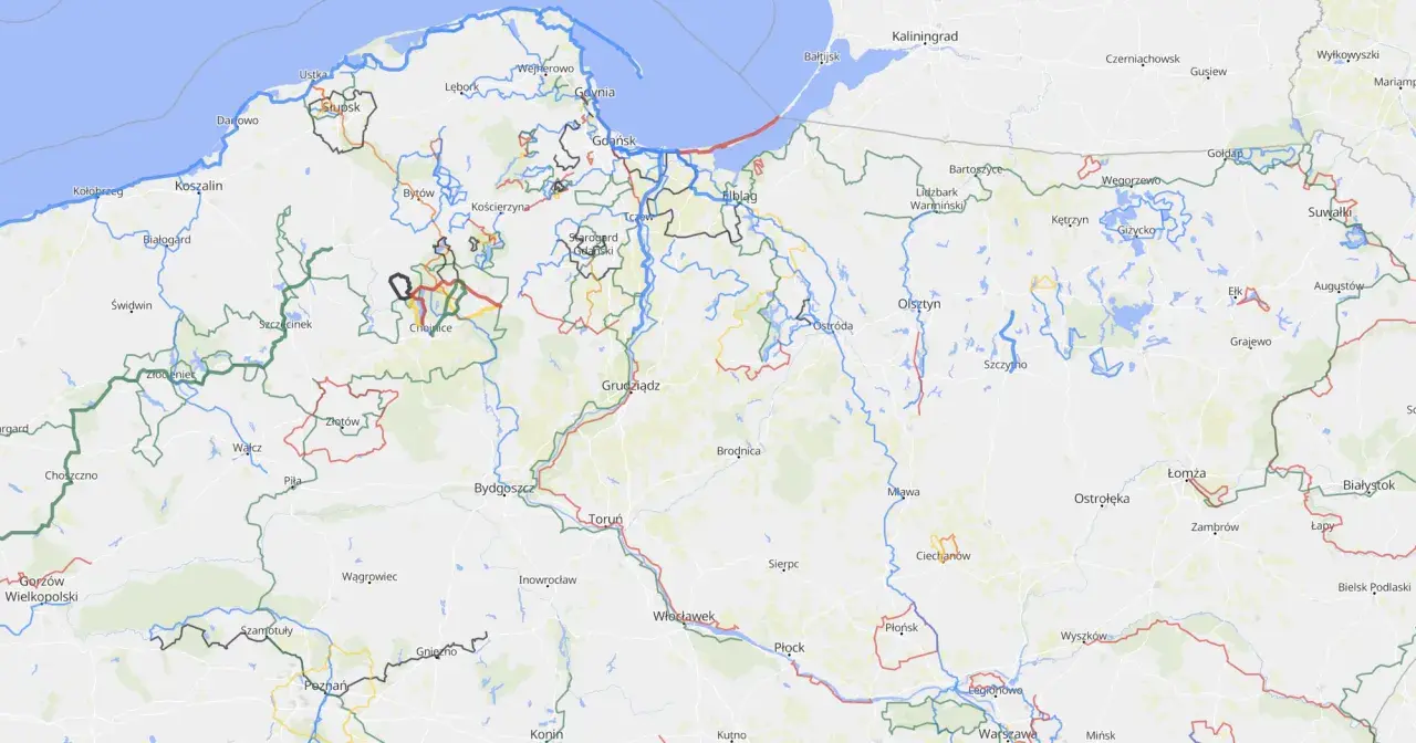 Najlepsze trasy rowerowe w Polsce na mapie - planuj idealną wyprawę